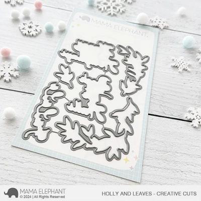 Mama Elephant Creative Cuts - Holly and Leaves